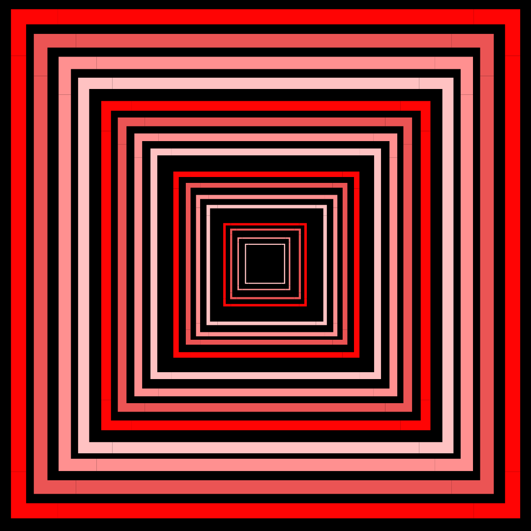 Black & Red Gameday Scarf