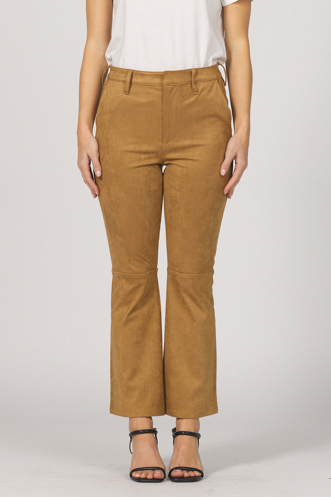 Dear John Suede Jeanne Pant - Butterscotch