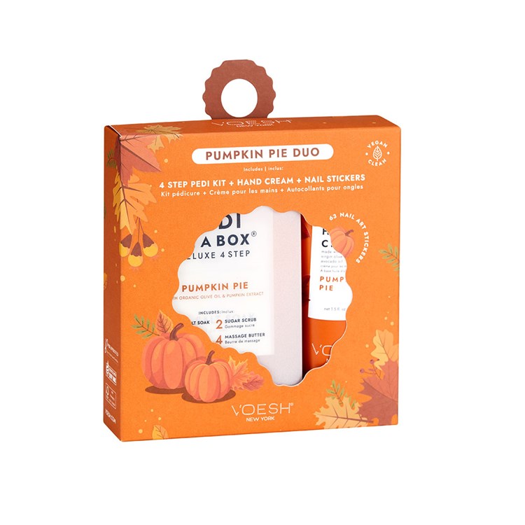Pumpkin Pie Duo with nail stickers **Seasonal**