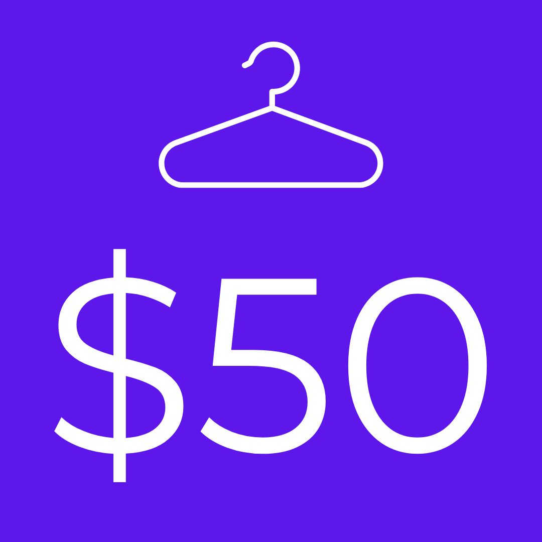 $50 Shop The Racks