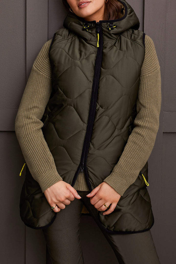 Harper Vest - Moss