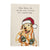 Dog Painted Towel , Dear
