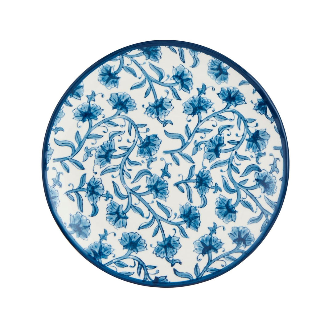 Block Print Salad Plate