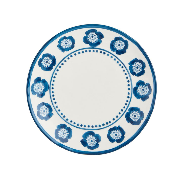 Block Print Salad Plate