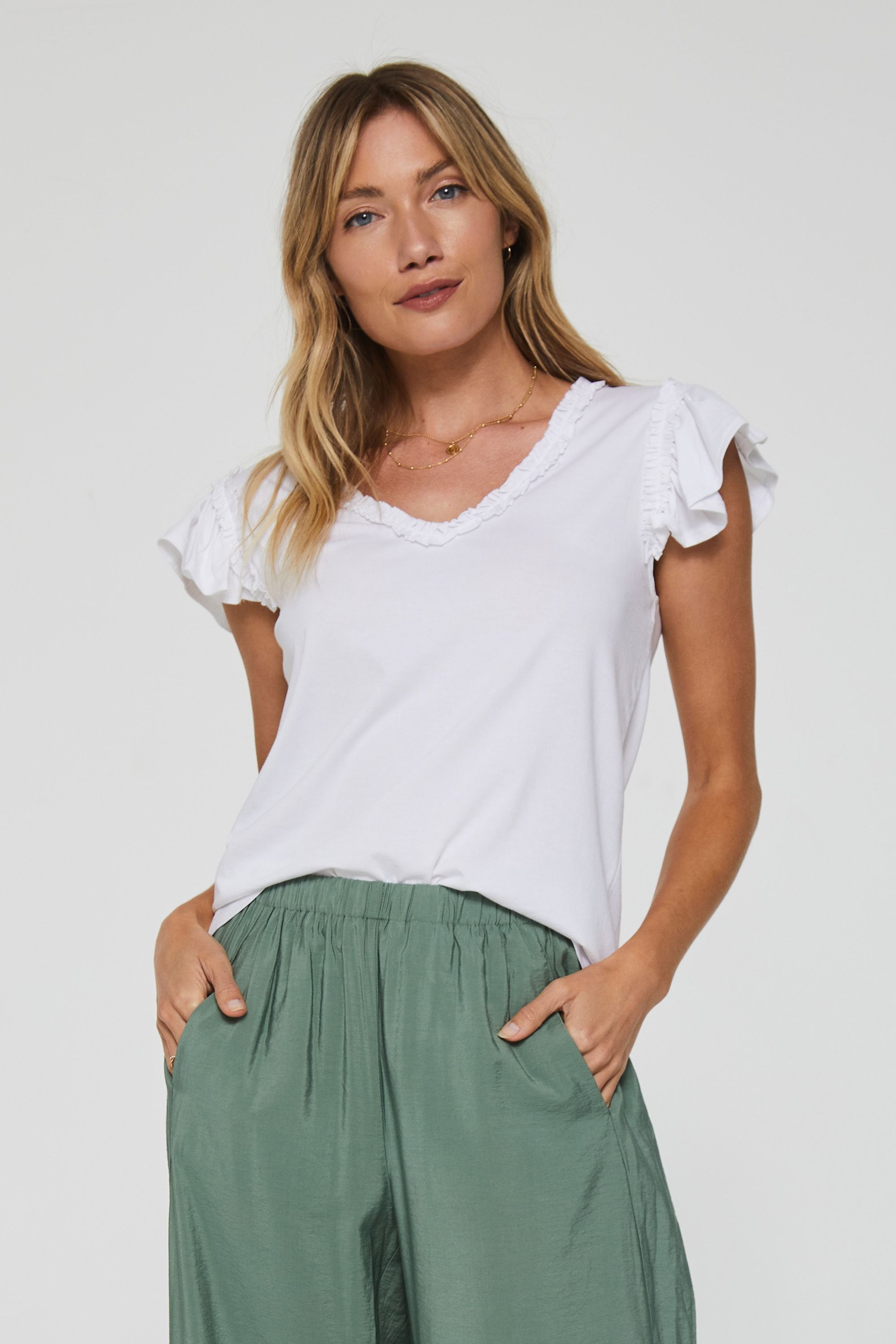 Everly Top - White