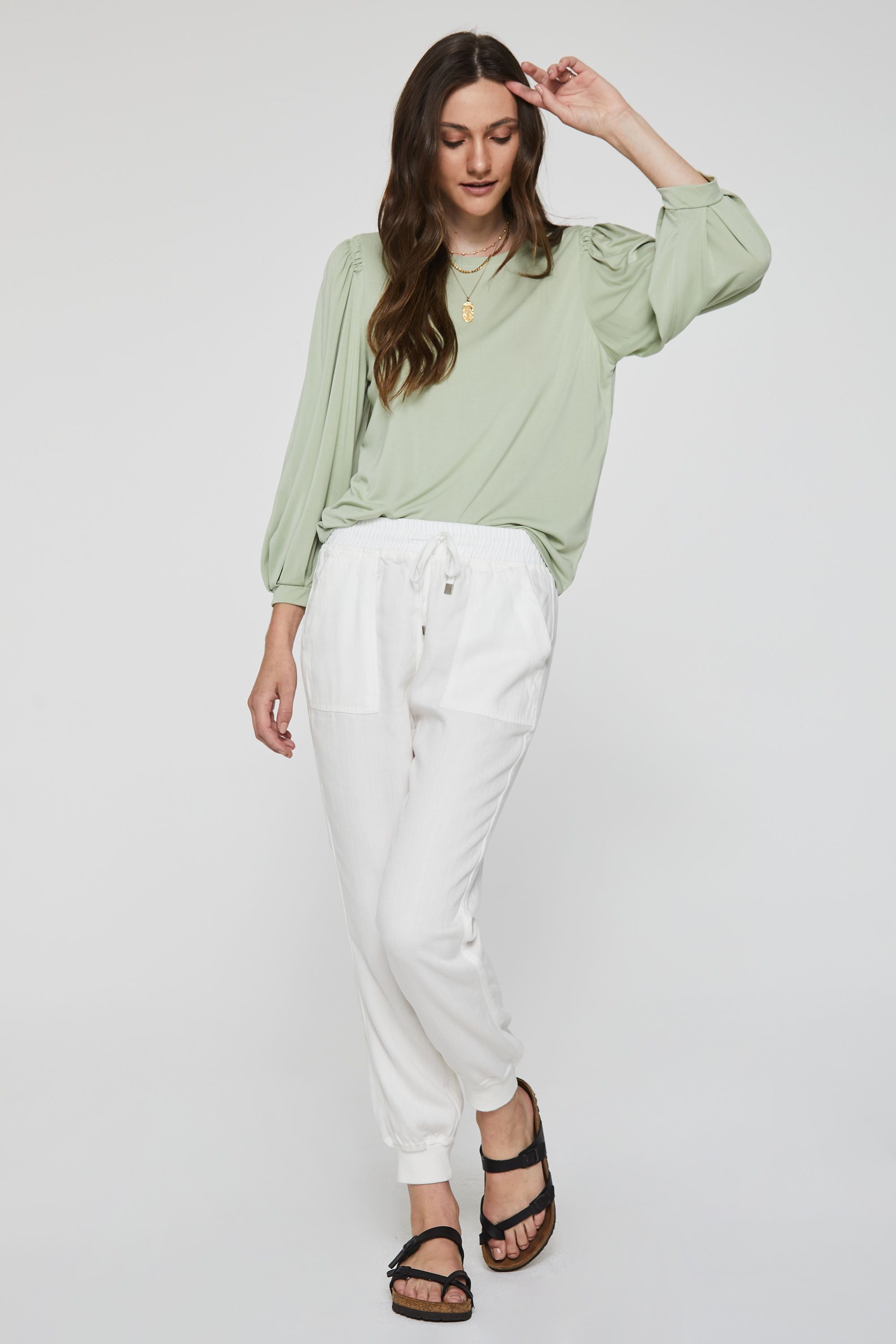 Jill Top - Pistachio