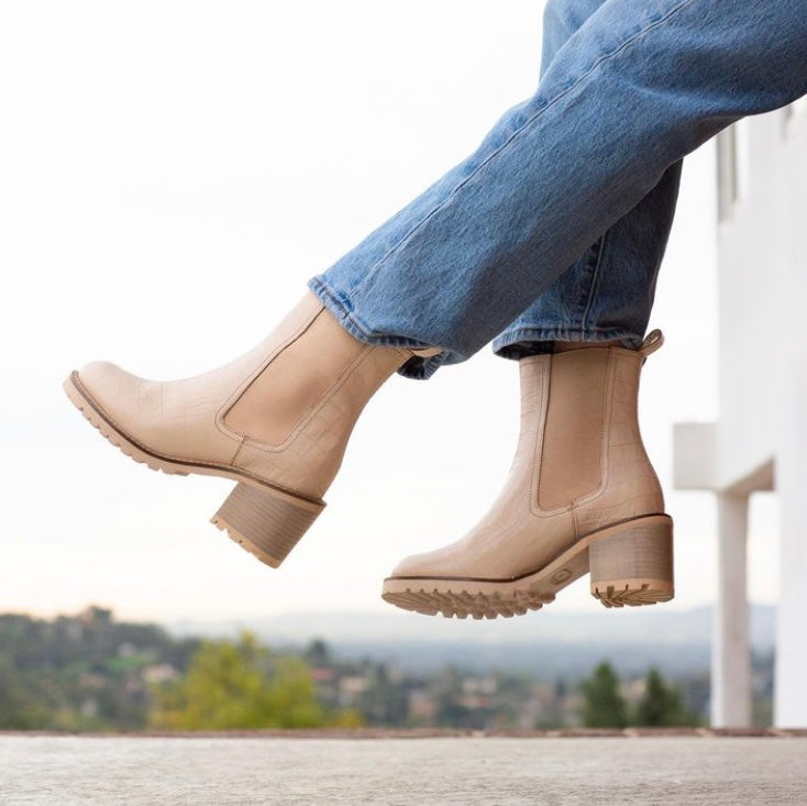 Far-Fetched Boot  Sand Suede