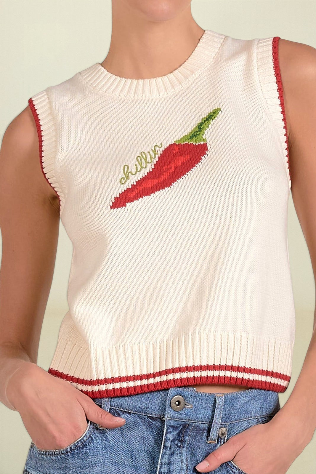 Chili Knit Sweater Tank