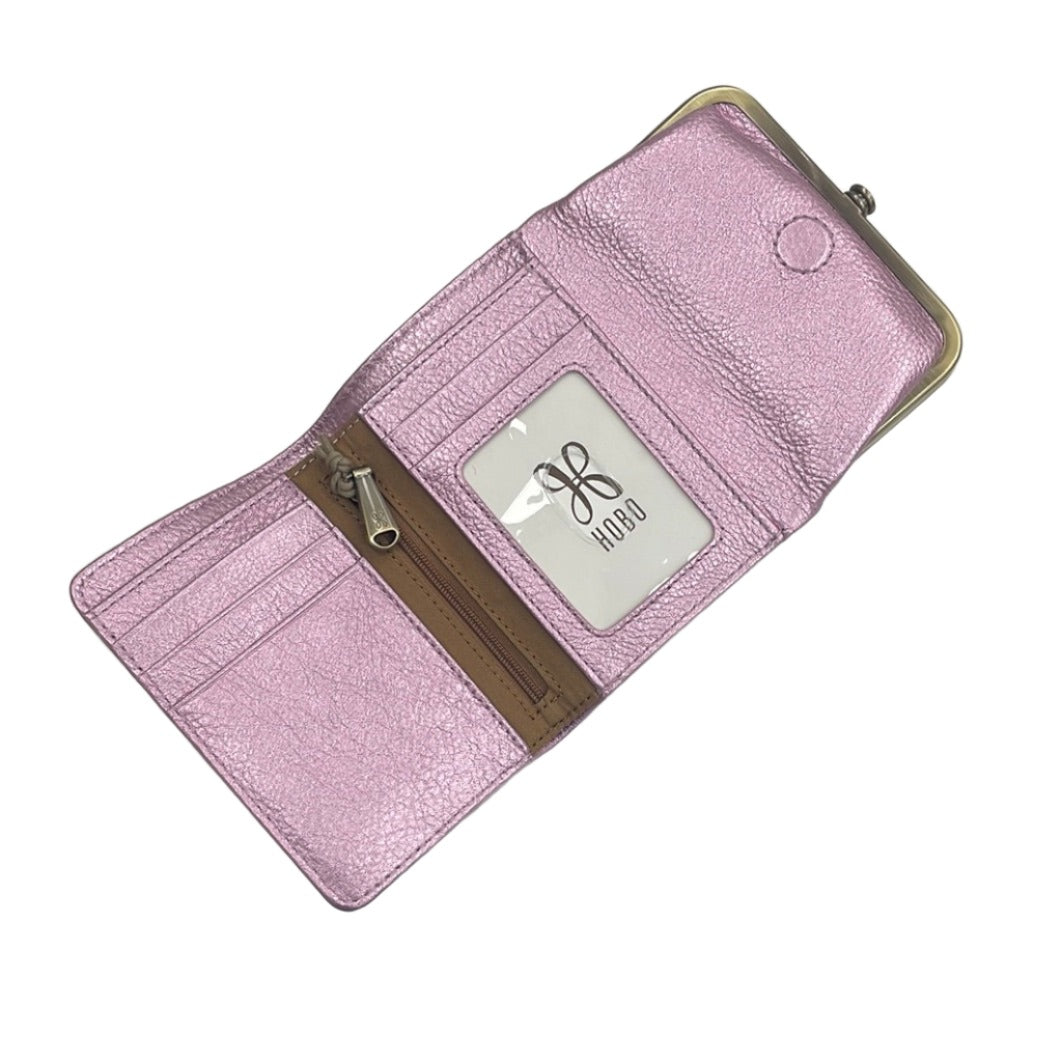 Hobo Robin Wallet Metallic Pink