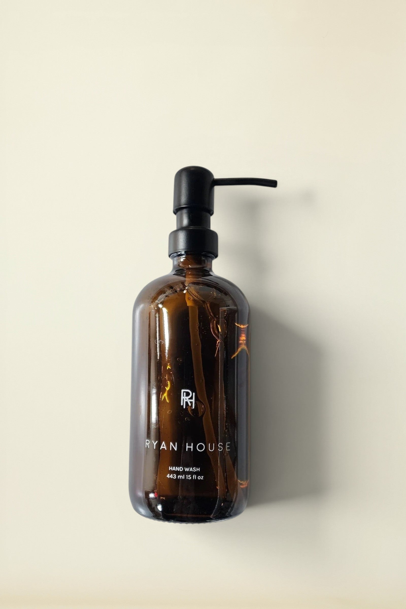 Desert Flower Hand Soap  bottle on neutral background