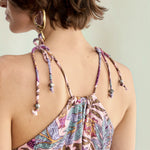 close up of tie straps