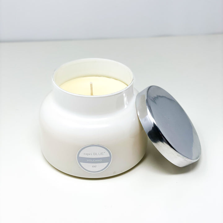 Capri Blue Volcano Petite Jar Candle - White