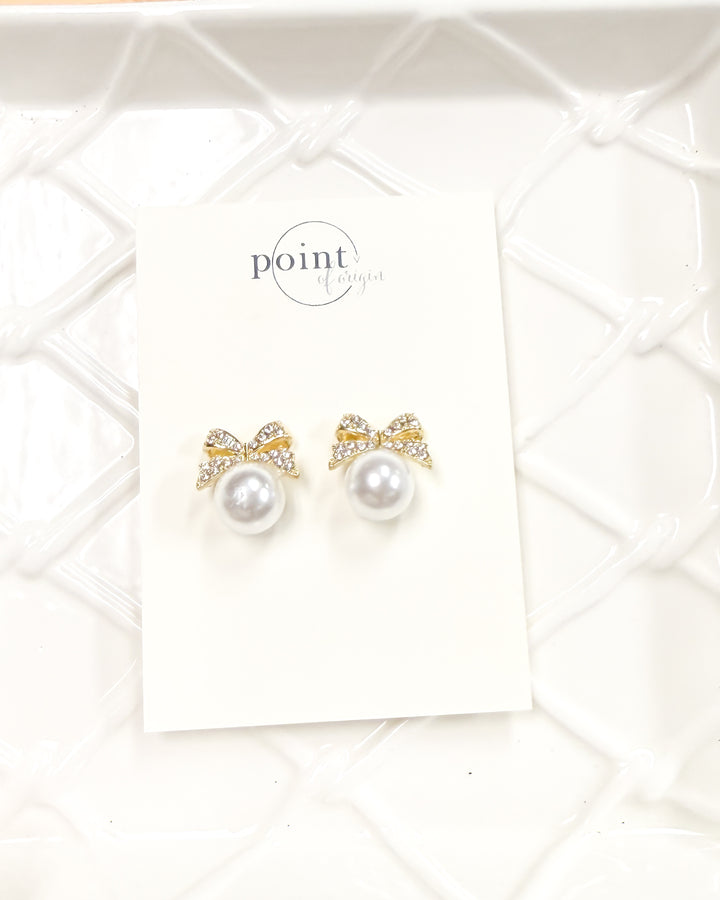 collette bow earrings
