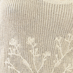 nekane Ivory Beaded Embroidery Sweater Tank sweaters for vacay