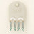 Chromacolor Miyuki Rainbow Fringe Earring - Turquiose/Silver