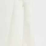 White pants on a white background