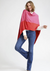 Madeleine Travel Poncho in Fire