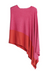 Madeleine Travel Poncho in Fire