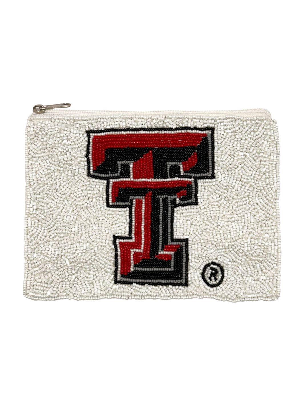 Texas Tech Beaded Pouch 