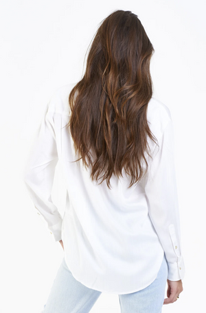 Lola Buttondown - White