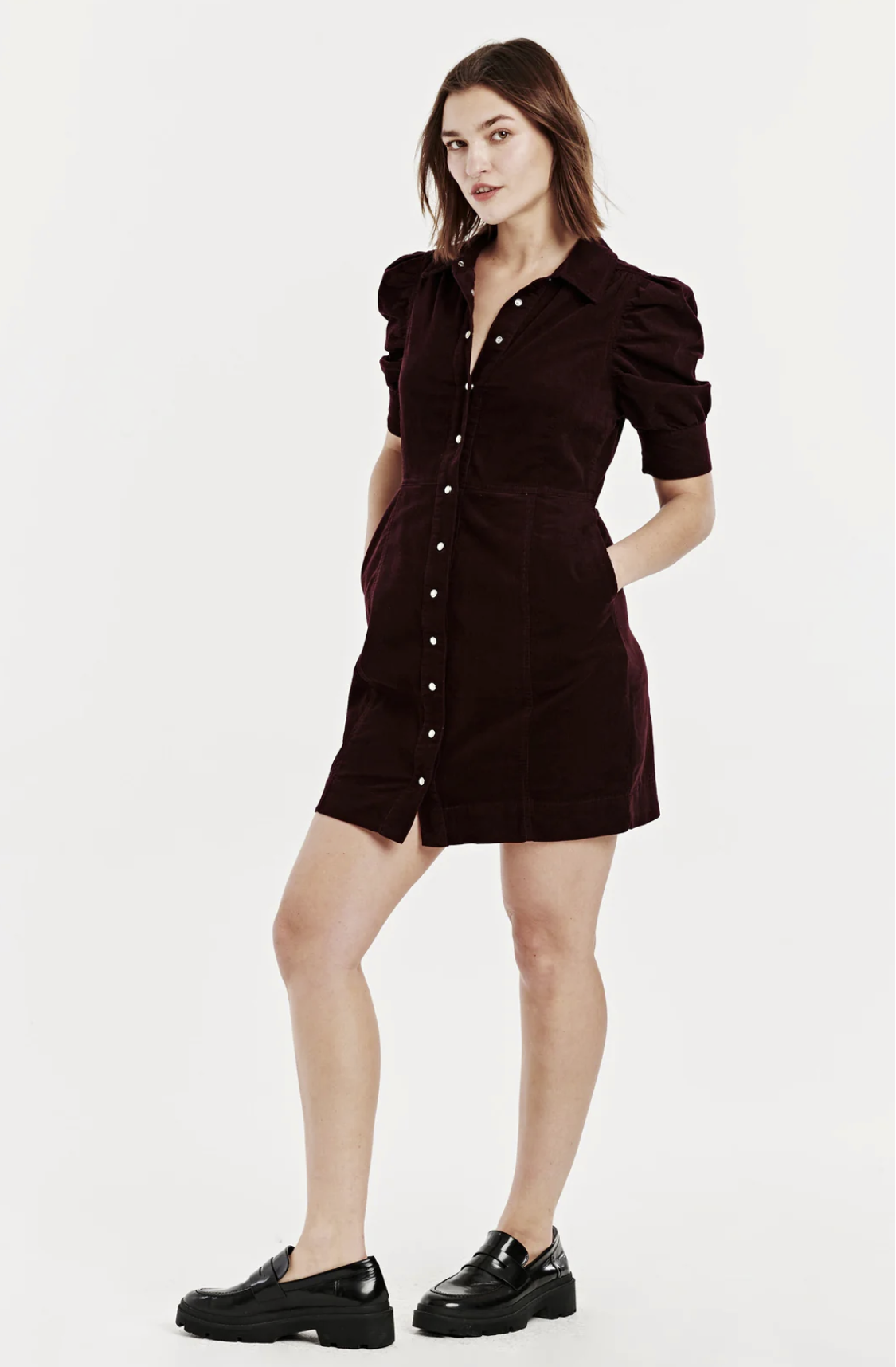 Adeline Dress Plum Jam