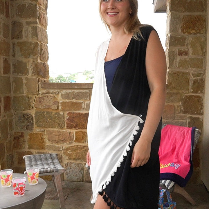 Kim Tassel Cover-Up