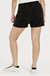 Camille High Rise Shorts - Black