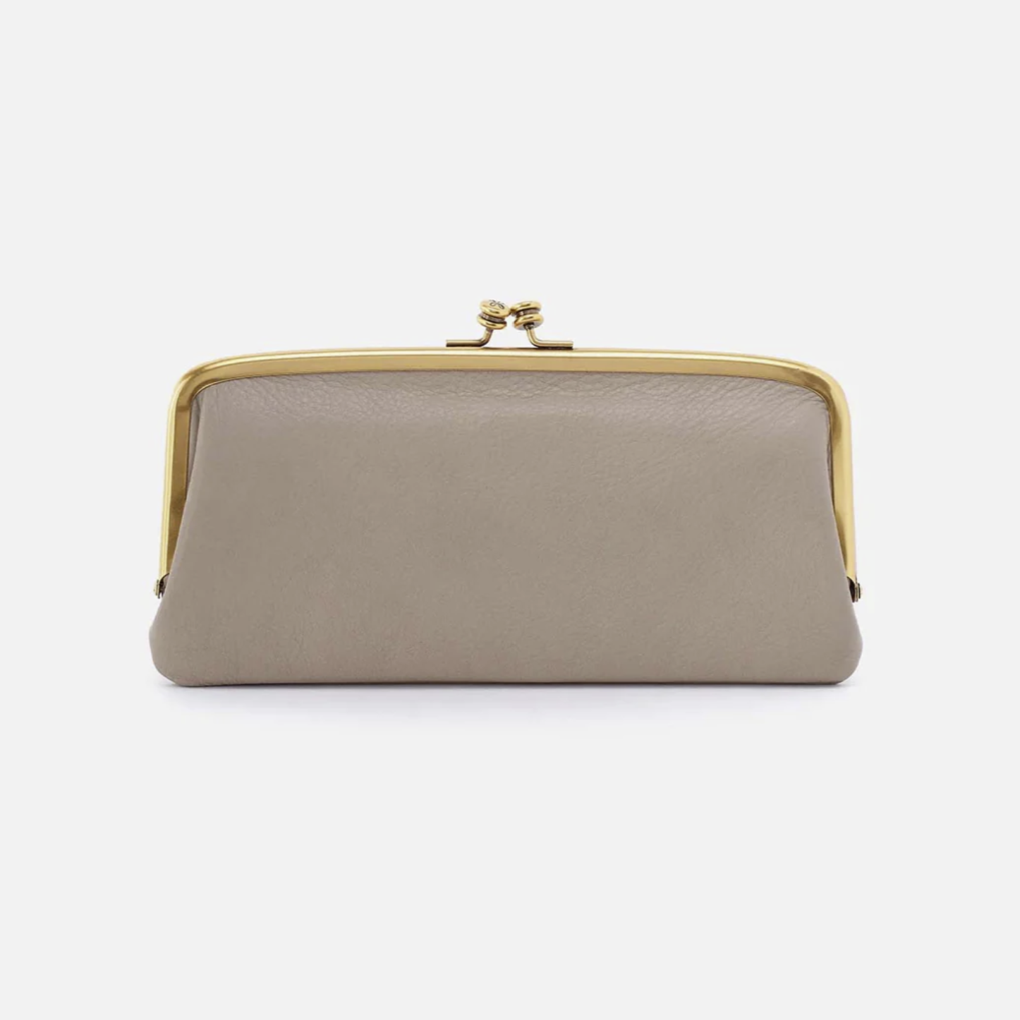 Hobo Cora Large Frame Wallet in Taupe