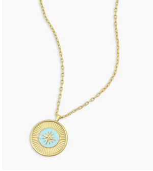 Gorjana Compass Pendant Necklace