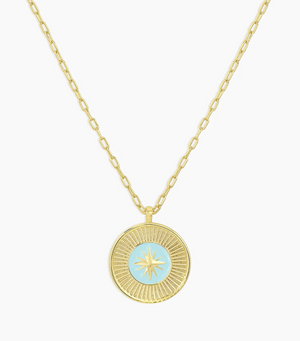 Gorjana Compass Pendant Necklace