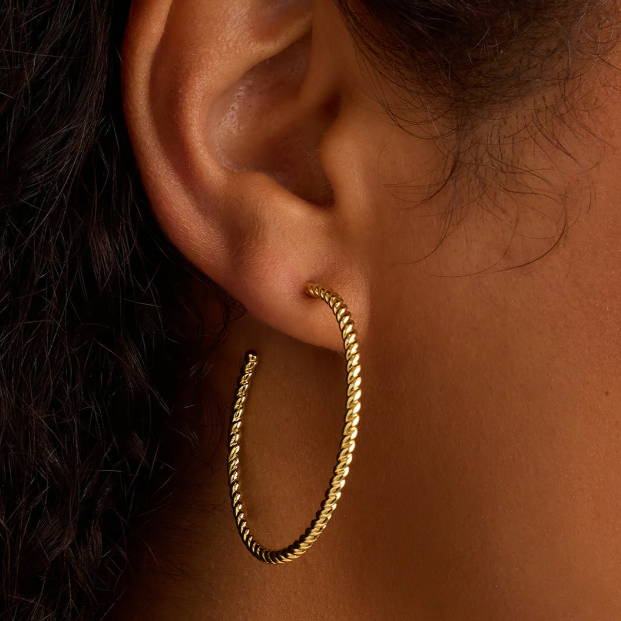 Gorjana Crew Large Hoops