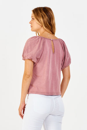 Devyn Top - Pink Clay