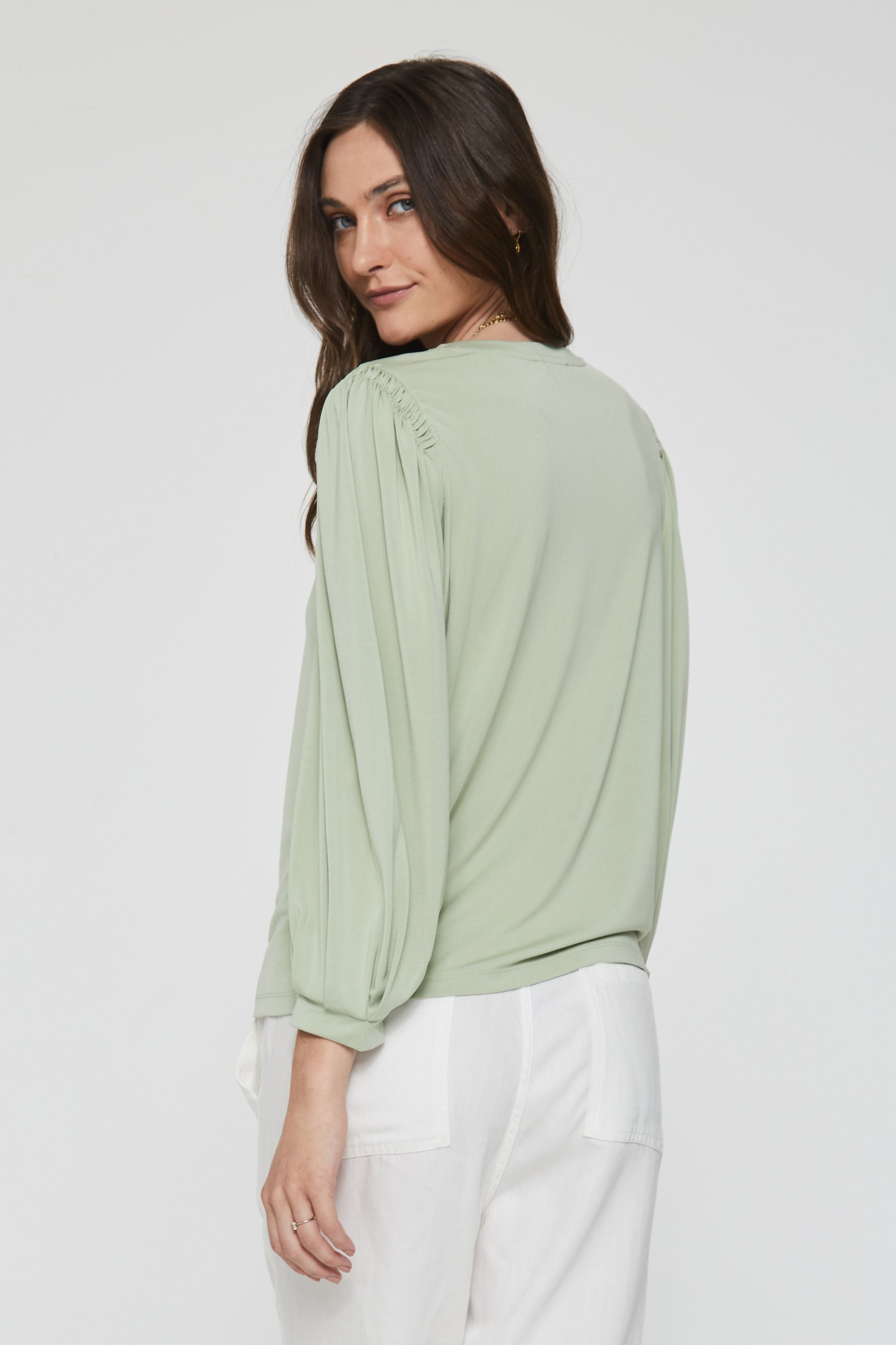 Jill Top - Pistachio
