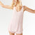 Faceplant Dreams Bamboo Double-V Tank - Pink