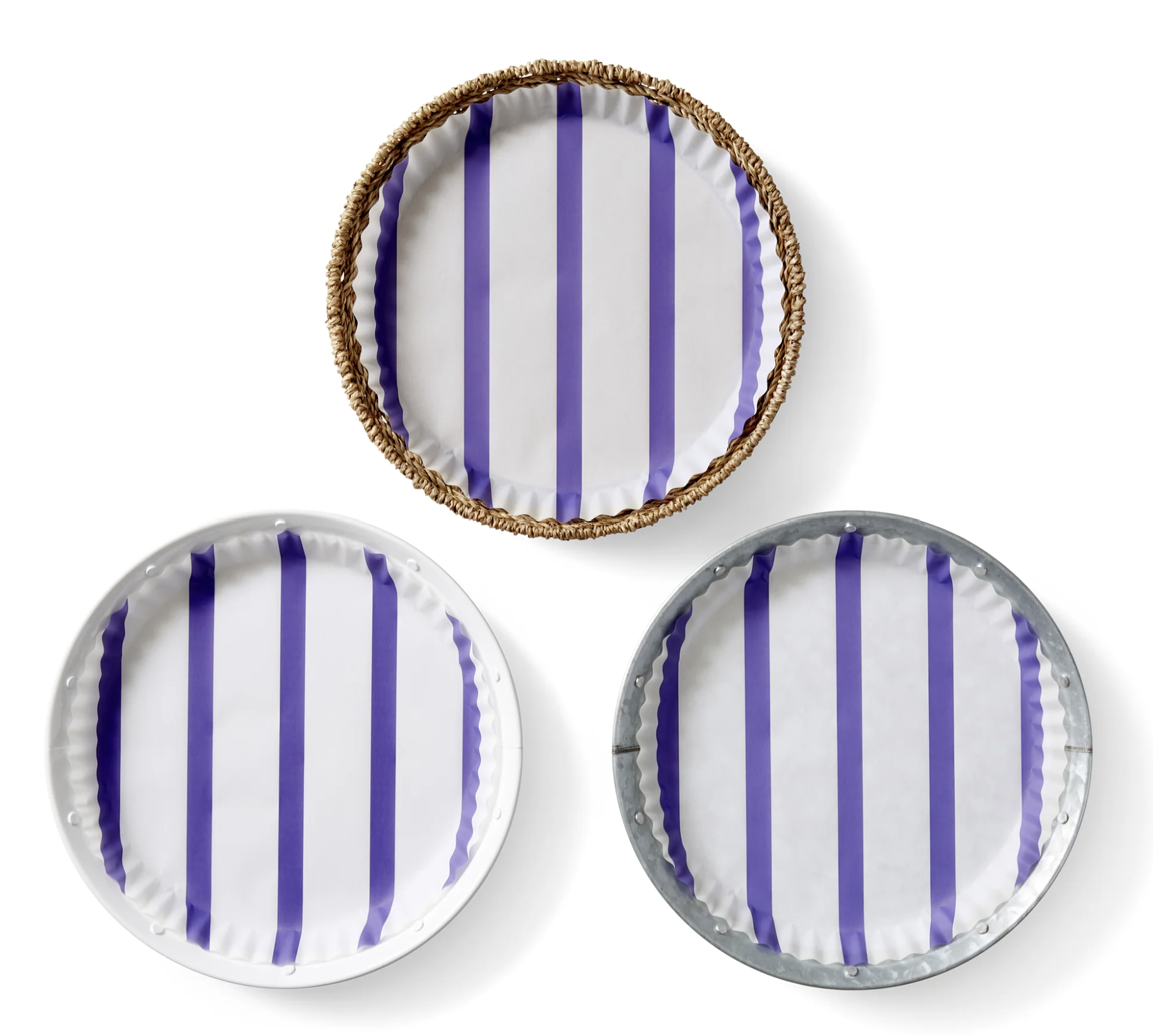 Go Team Purple Pre-formed Plate Liners
