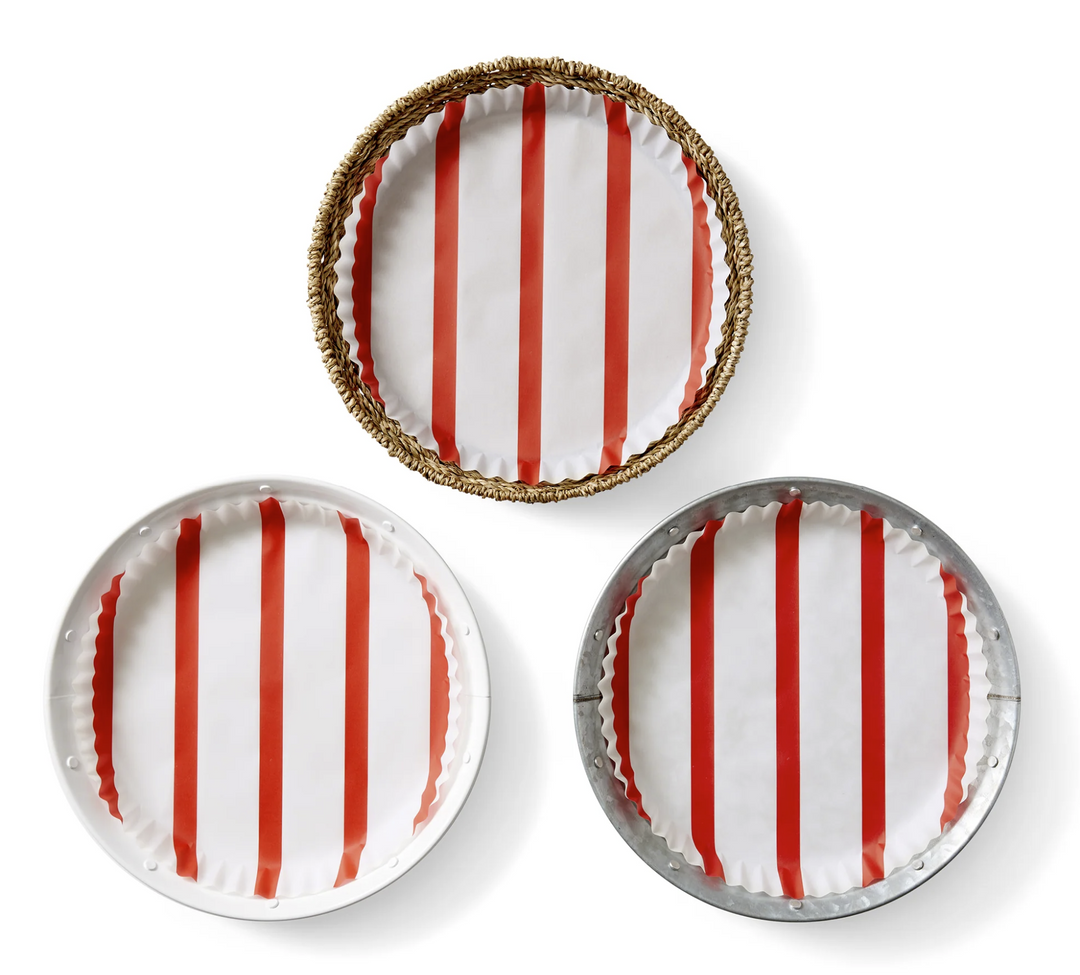 Go Team Red Pre-formed Plate Liners