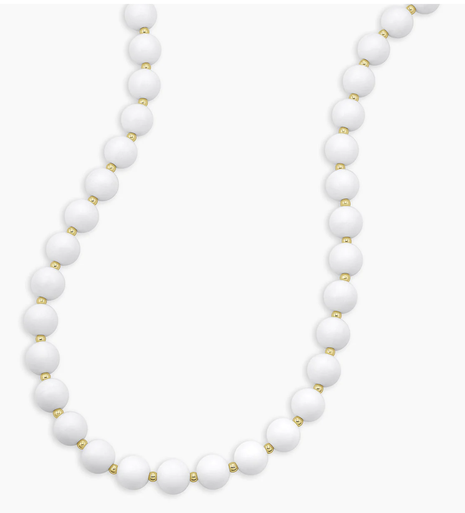 Gorjana Iris Necklace - White