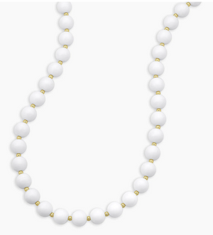 Gorjana Iris Necklace - White