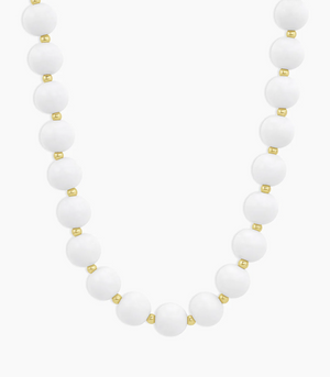 Gorjana Iris Necklace - White