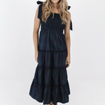 Katrina Tie Strap Midi Dress