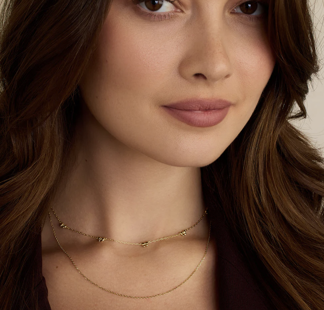 Gorjana Mini Bow Necklace