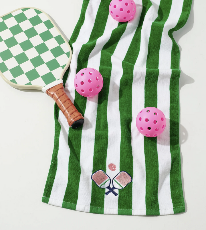 Paddles  Stripe Pickleball Towel