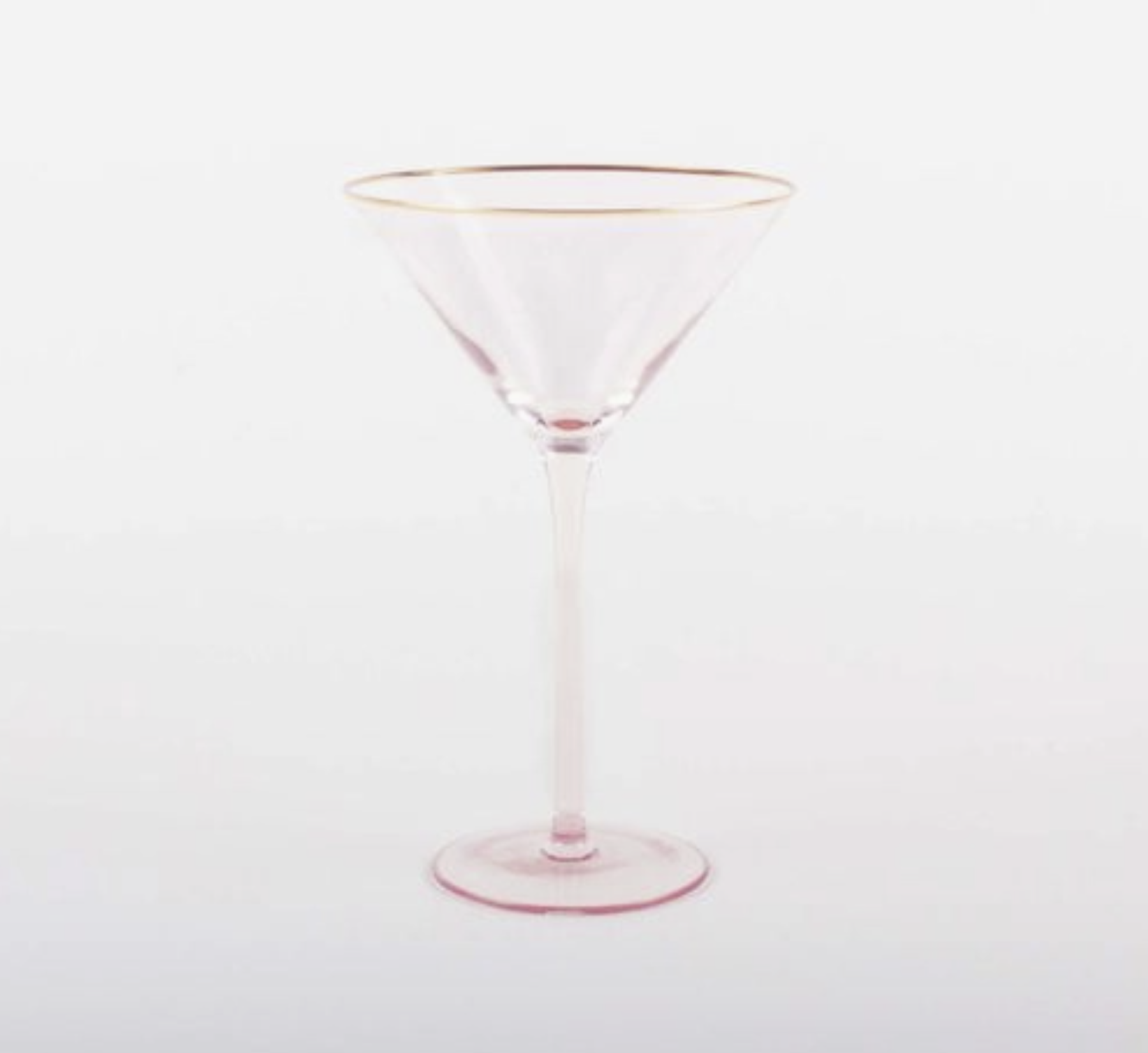 Pink Martini Glass