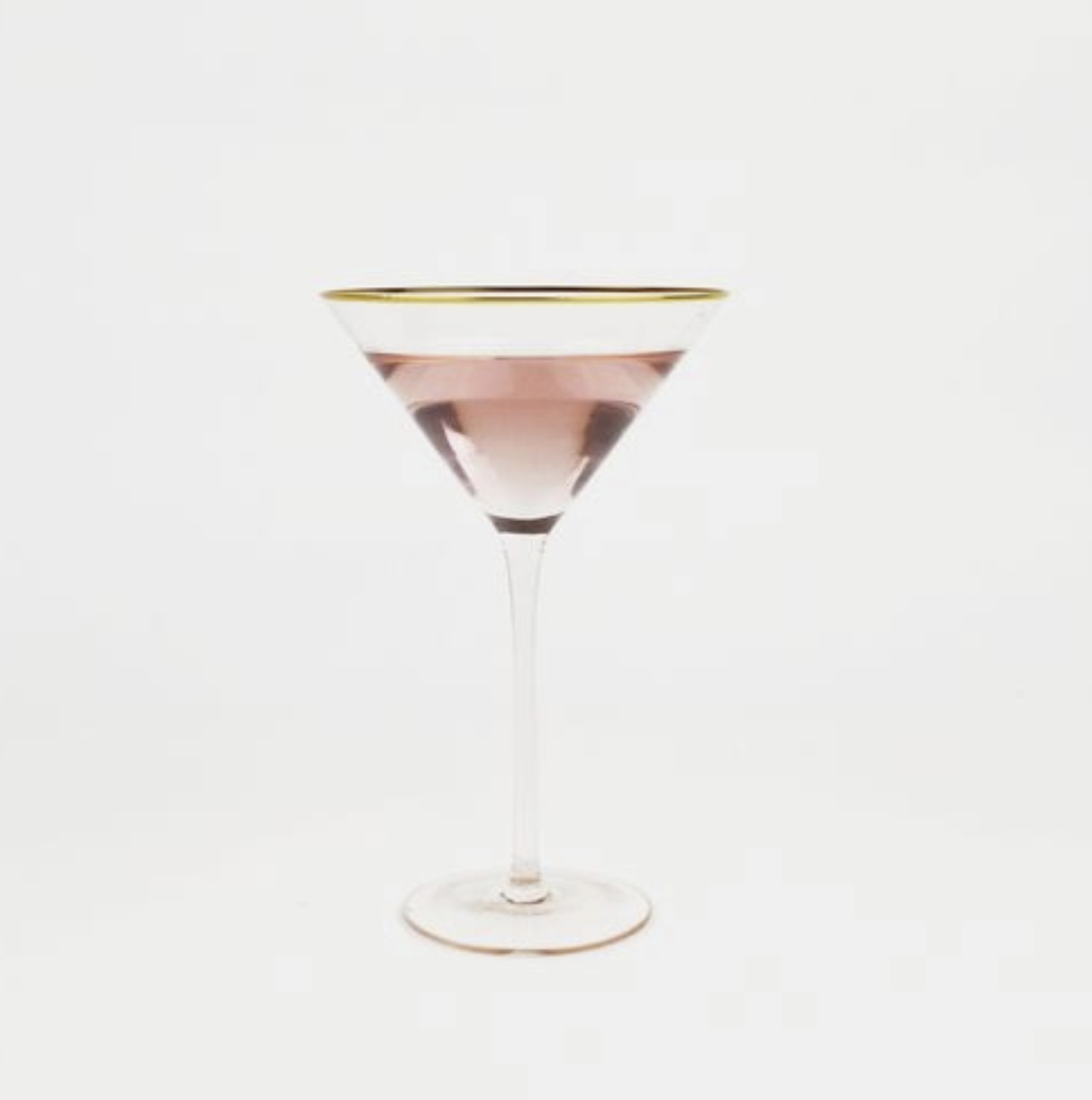 Pink Martini Glass