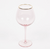 Pink Wine Glass