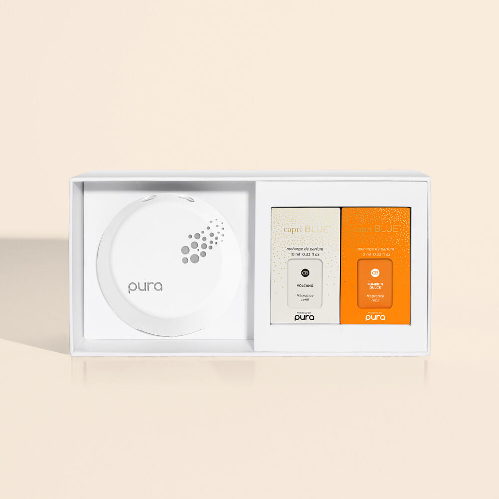 Capri Blue Volcano/Pumpkin Dulce  Pura Smart Home Kit