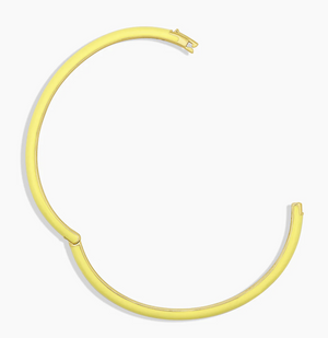 Gorjana Paseo Enamel Cuff - Yellow
