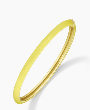 Gorjana Paseo Enamel Cuff - Yellow