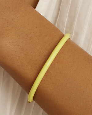 Gorjana Paseo Enamel Cuff - Yellow