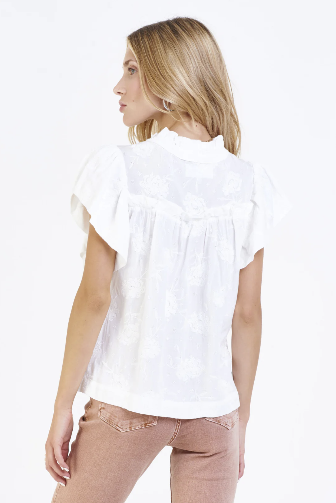 Siena Top - Pearled Ivory